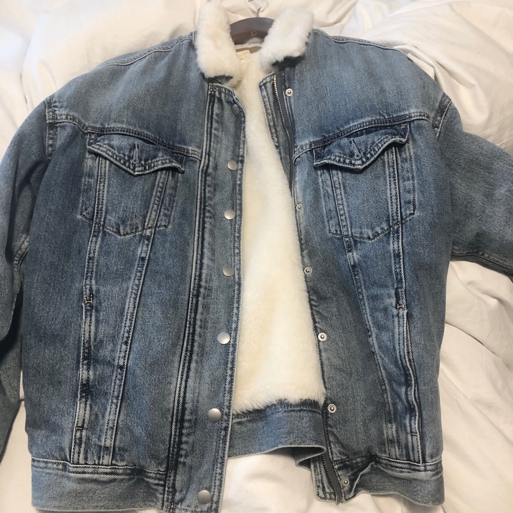 Jean jacket with super soft lining